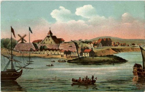 Fort Amsterdam in Kiefts days