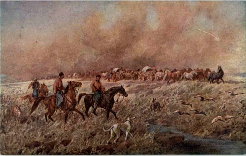 Juliusz Kossak - Pochod Taborow