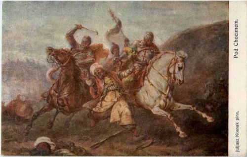 Juliusz Kossak - Pod Chocimem