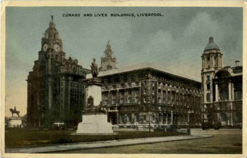 Liverpool - Cunard and Liver Buildings