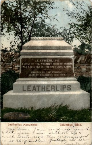 Columbus - Leatherlips Monument