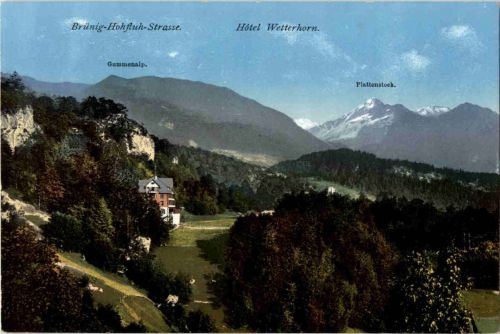 Brünig - Hohfluh - Strasse
