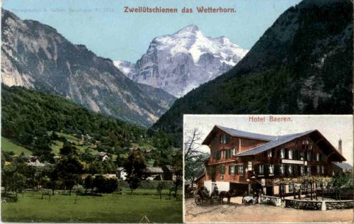 Zweilütschienen - Hotel Bären