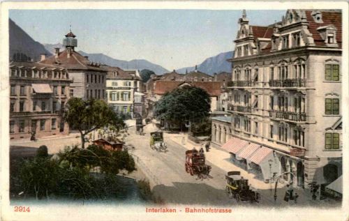 Interlaken - Bahnhofstrasse