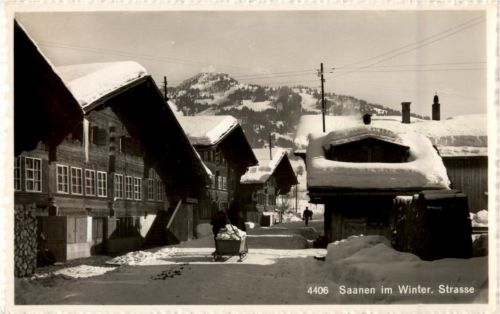 Saanen im Winter