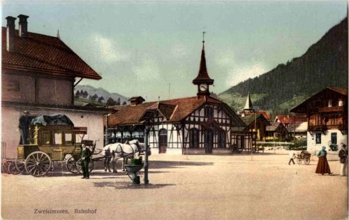 Zweisimmen - Bahnhof