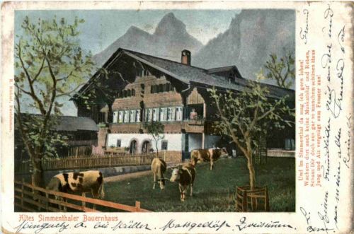 Altes Simmentaler Bauernhaus