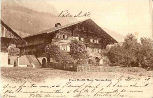Weissenburg - Haus Knutti Moos