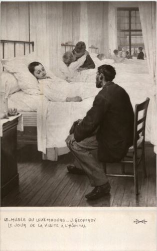 J. Geoffrov - Le Jour de la Visite a l Hopital