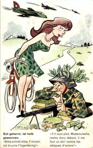 Schweizer Militär - Humor