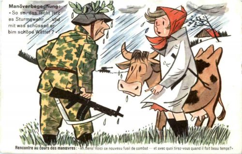 Schweizer Militär - Humor