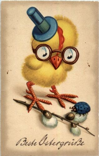Frohe Ostern - Kücken