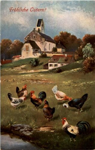 Frohe Ostern - Chicken