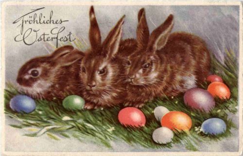 Frohe Ostern - Hase