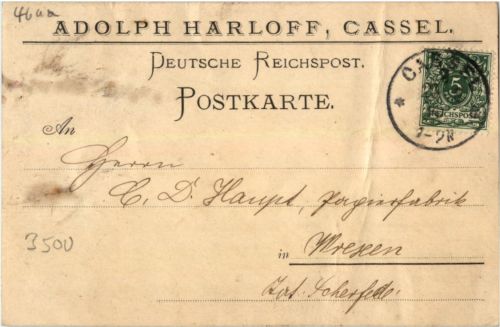 Kassel - Adolph Harloff