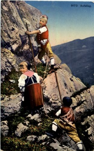 Bergsteigen - Kinder