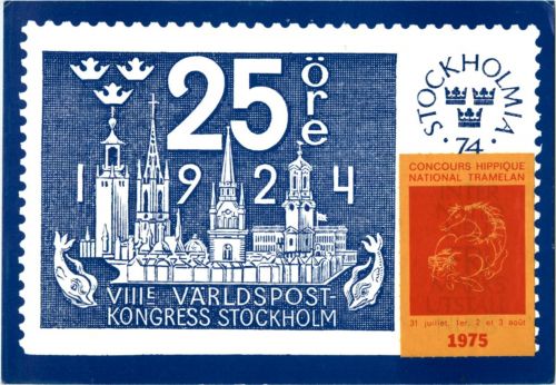 Stockholm - Världspost Kongress 1975