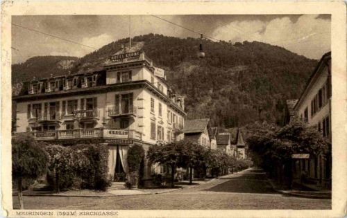 Meiringen - Kirchgasse