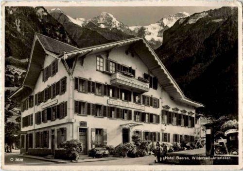 Wilderswil Interlaken - Hotel Baeren