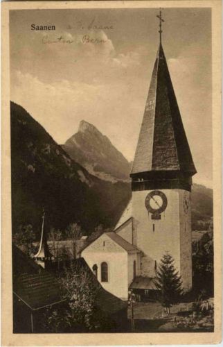 Saanen - Kirche