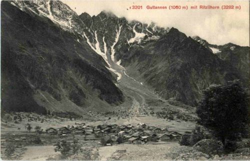 Guttannen mit Ritzlihorn