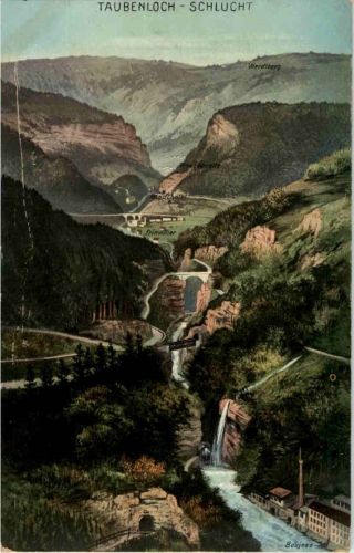 Taubenloch Schlucht