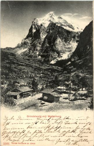 Grindelwald mit Wtterhorn