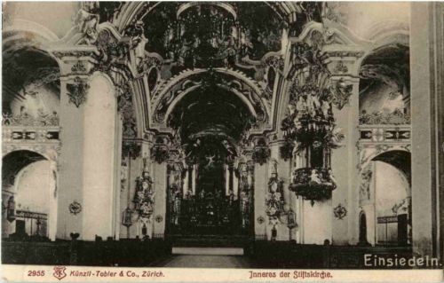 Einsiedeln - Inneres der Stiftskirche