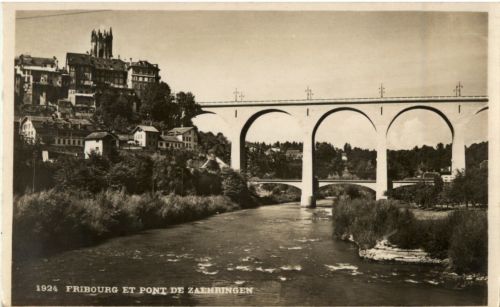 Fribourg et Ponte de Zaehringen