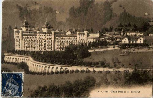 Caux Palace e Territet