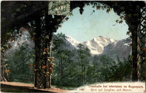 Interlaken - Trinkhalle im Rugenpark