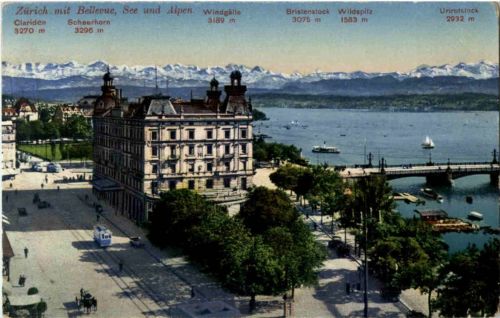 Zürich mit Bellevue