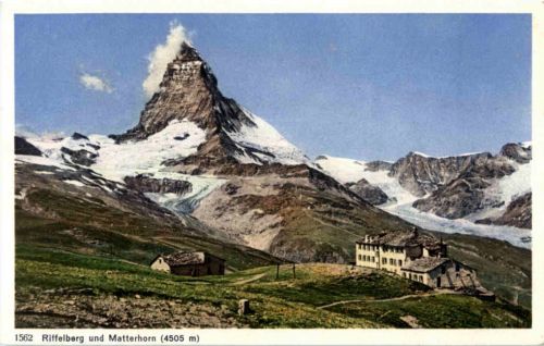 Riffelberg und Matterhorn