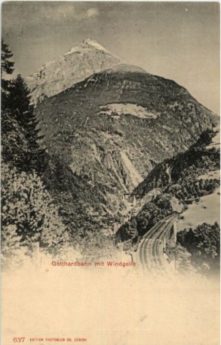 Gotthardbahn mit Windgelle