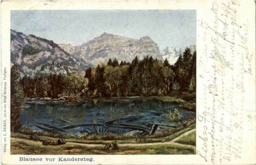 blausee vor Kandersteg