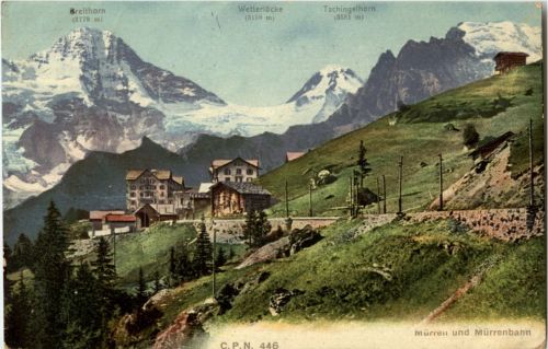 Mürren und Mürrenbahn