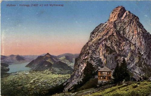 Holzegg und die Mythen