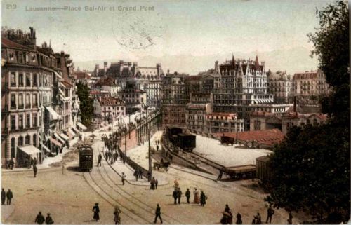 LAusanne - Place Bel Air