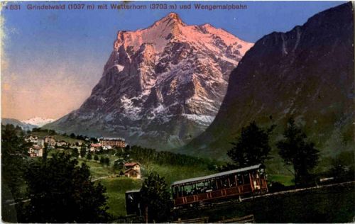 Grindelwald mit Wengernalpbahn
