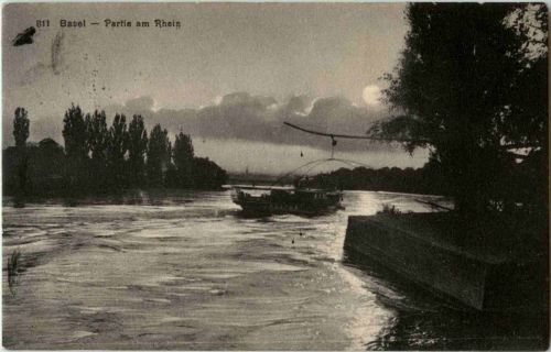 Basel - Partie am Rhein