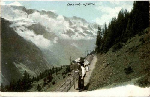 Elect. Bahn nach Mürren