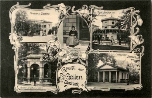 Gruss aus St. Gallen - Stadtpark