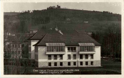 St. Gallen - Neues Operationsgebäude des Kantonsspitals
