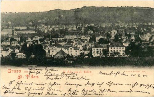 St. Gallen - Gruss aus St. Fiden