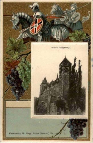 Rapperswil - Prägekarte