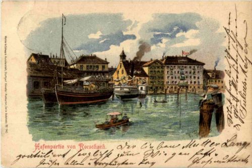 Hafenpartie von Rorschach