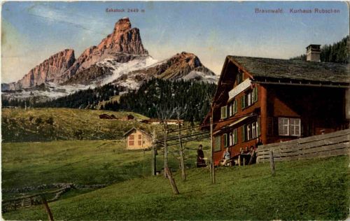 Braunwald - Kurhaus Rubschen