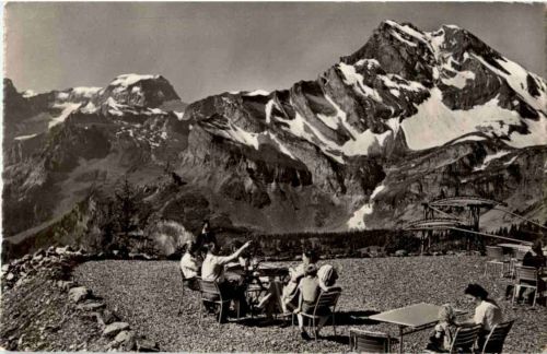 Braunwald - Ausblick vom Berghaus Gummern
