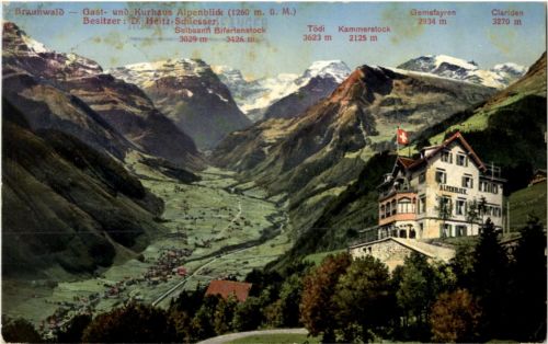 Braunwald - Gasthaus Alpenblick