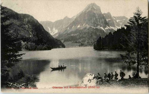 Obersee mit Brünnelistock